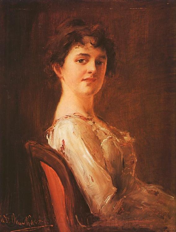 Mihaly Munkacsy Portrait of a Woman Spain oil painting art
